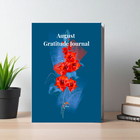 August Gratitude Journal — Gladiolus