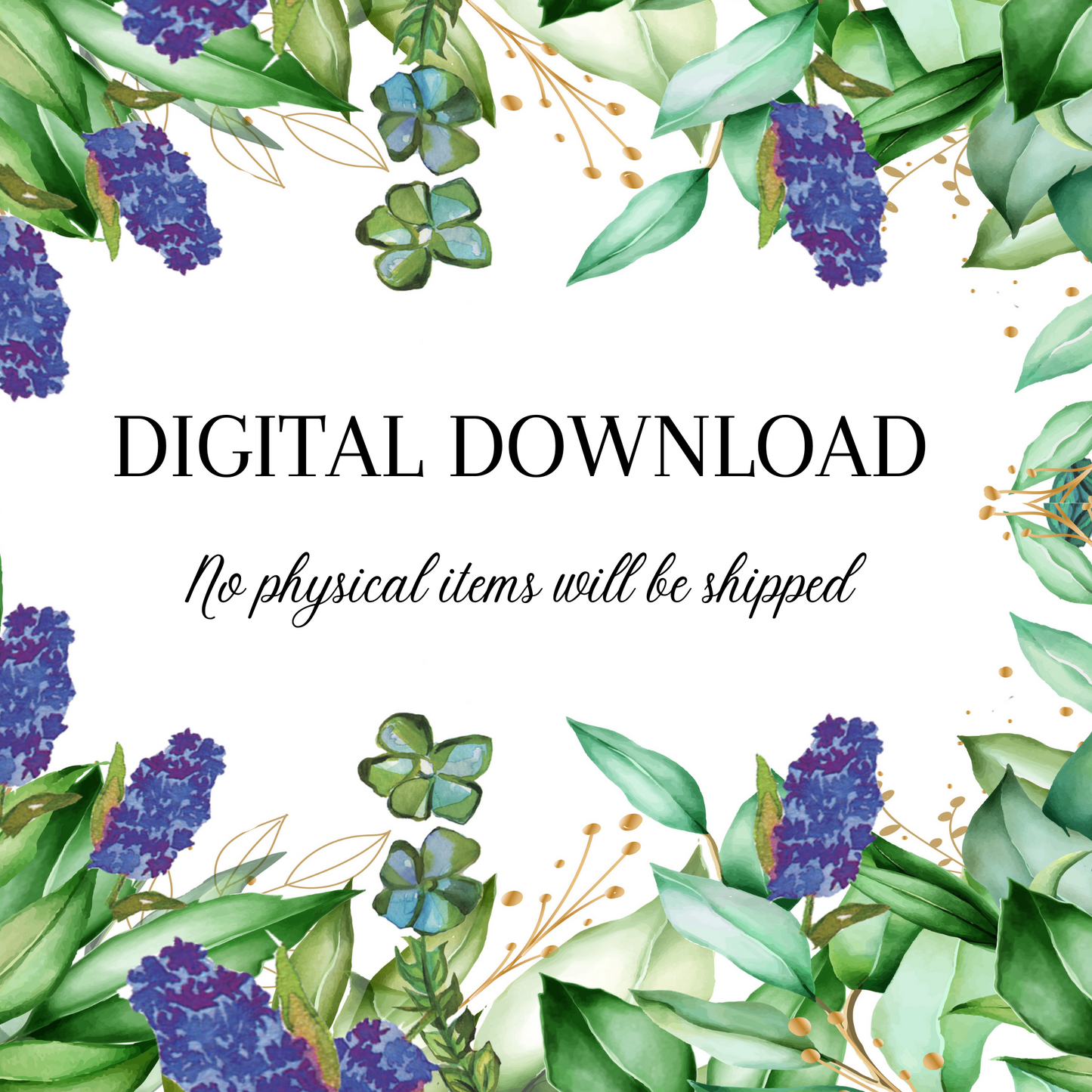 The announcement of the digital download
