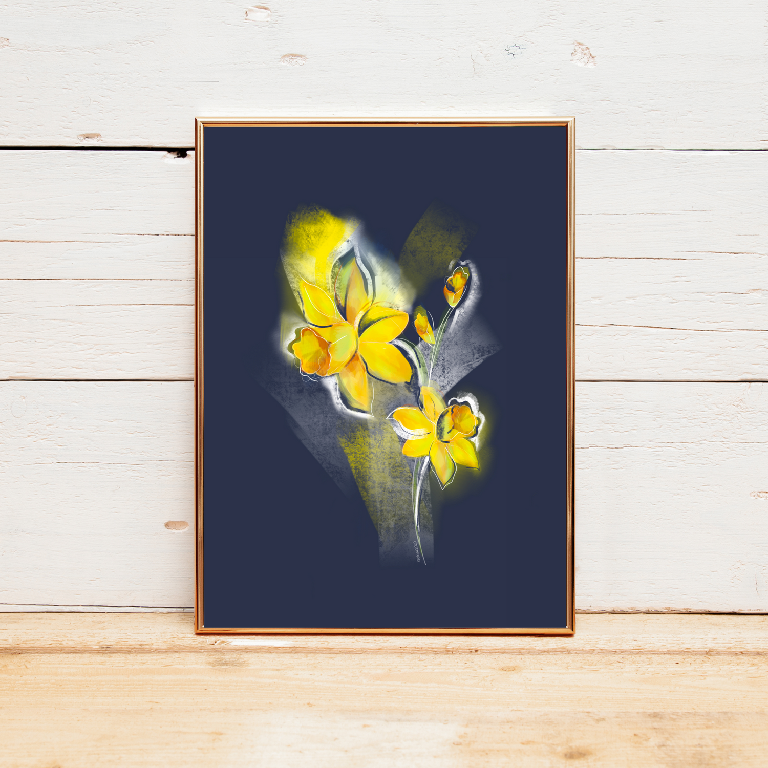 The Daffodil painting by ArisaTeam