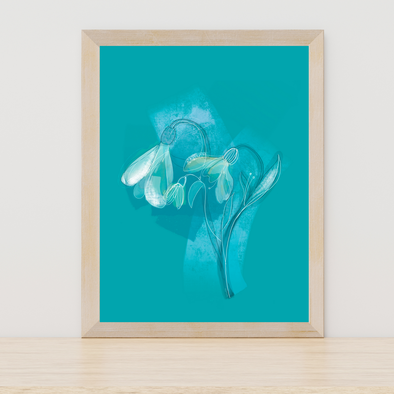 The Snowdrop painting by ArisaTeam